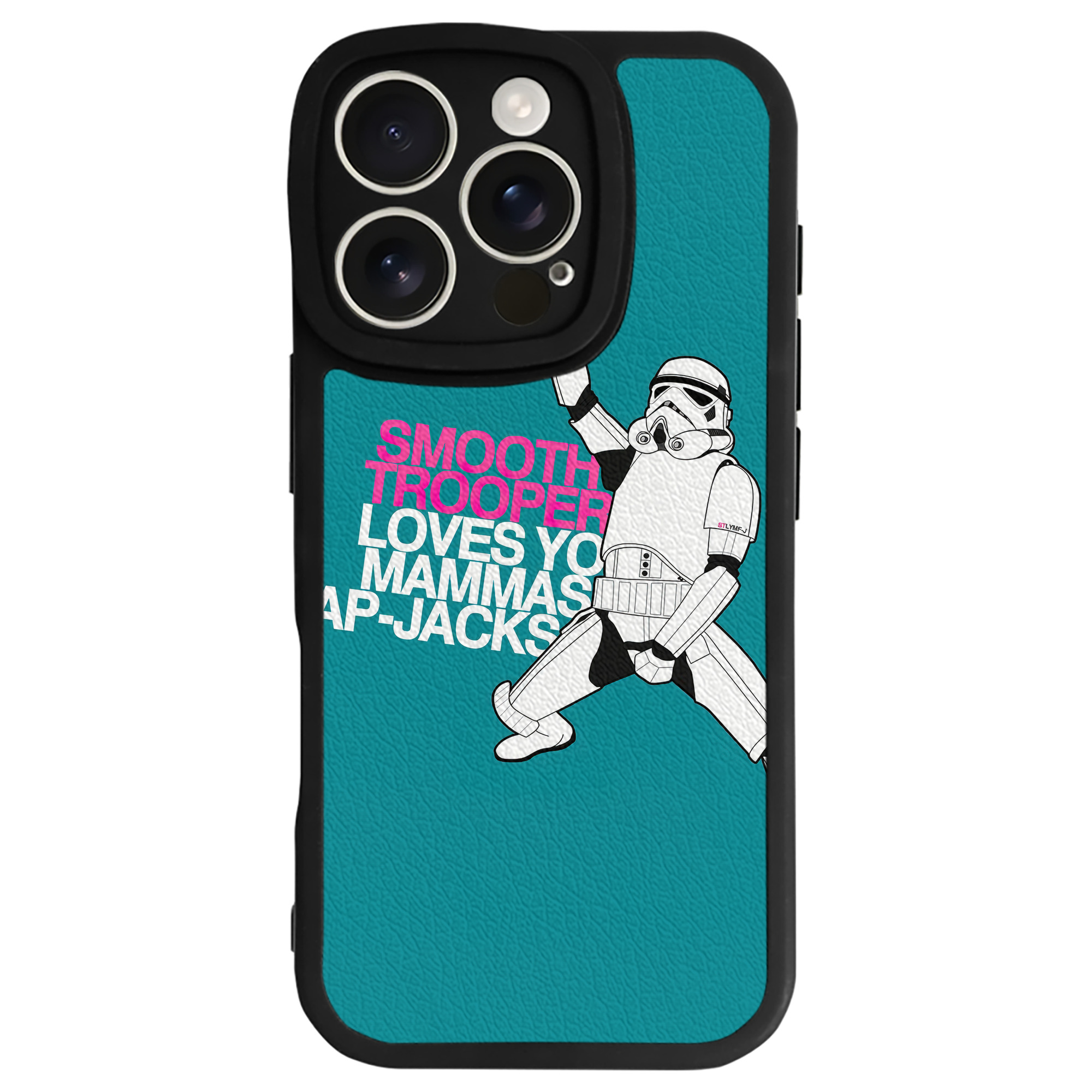 （画像用） スター・ウォーズ Star Wars 【iPhone 16シリーズ対応】シリコンスマホケース（レザー調） 材質：シリコン